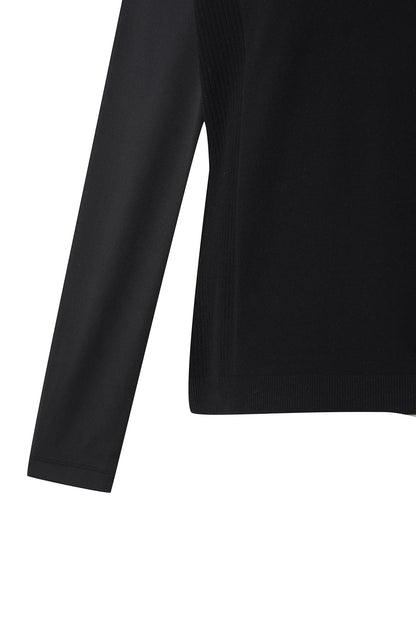 【BOSS GOLF 25SR Woman's】 SM W Jersey Slv LS Sweater / Black