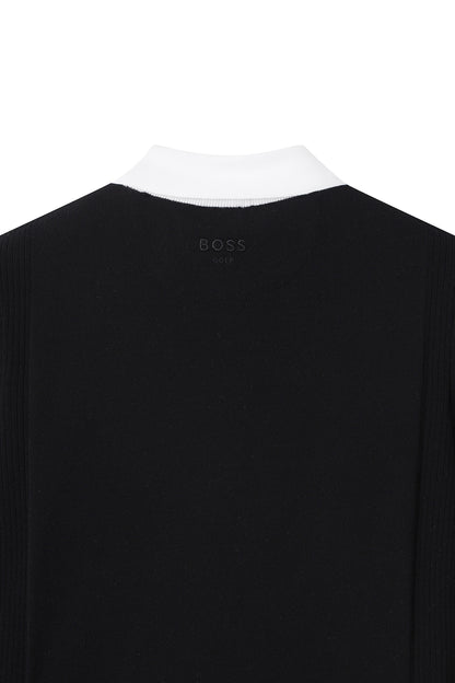 【BOSS GOLF 25SR Woman's】 SM W Jersey Slv LS Sweater / Black