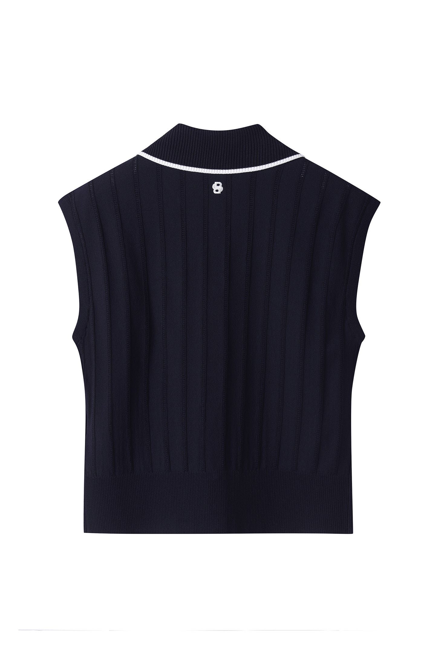 【BOSS GOLF 25SR Woman's】SM W Full Open Knit Vest / D/Navy