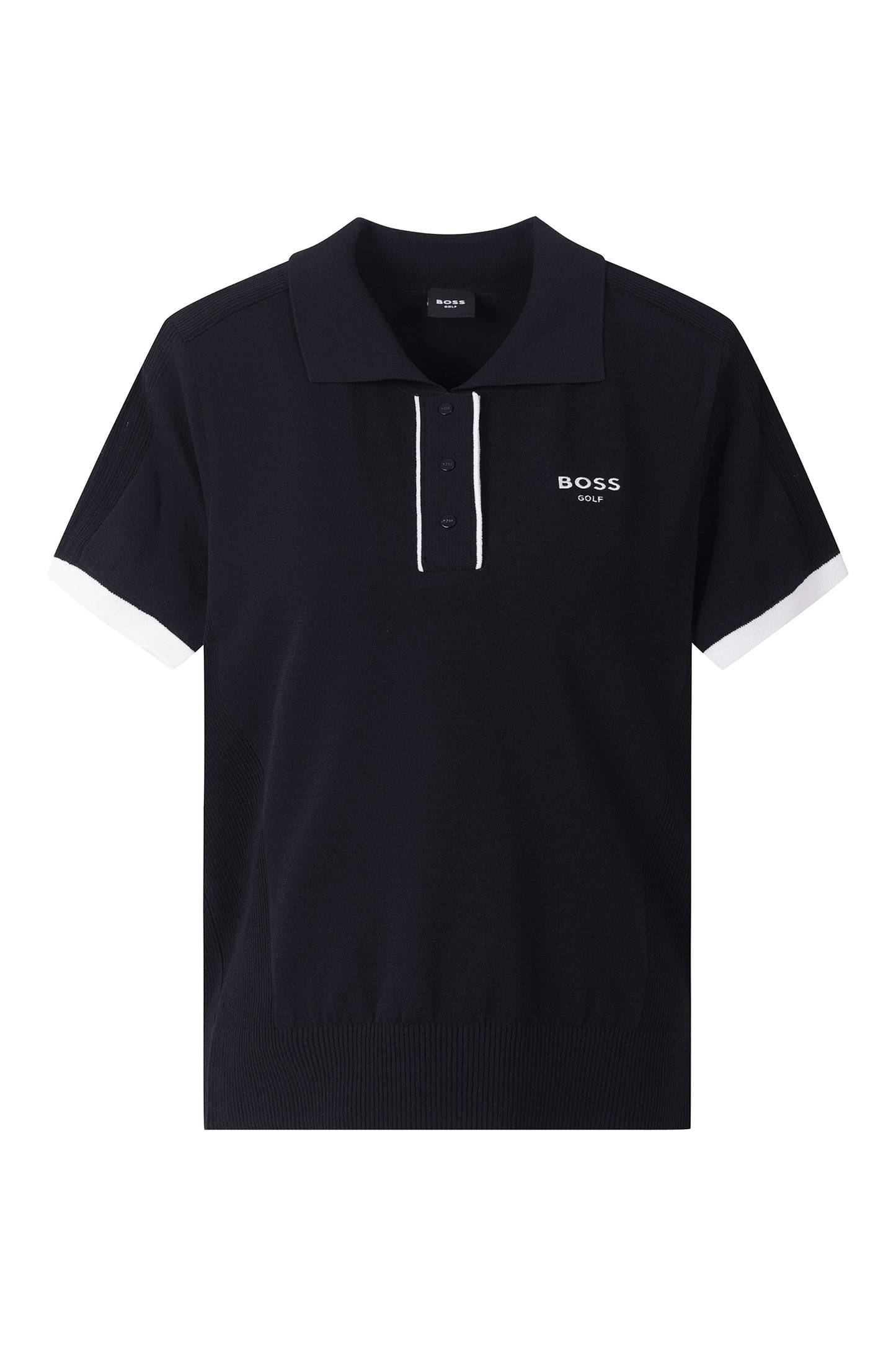 【BOSS GOLF 25SR Woman's】SM W Tipping Point SS Polo Knit / D/Navy