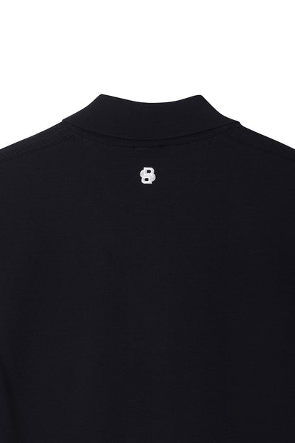 【BOSS GOLF 25SR Woman's】SM W Tipping Point SS Polo Knit / D/Navy