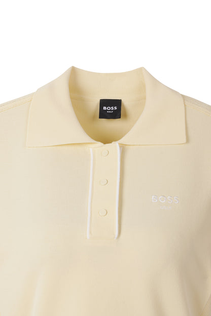 【BOSS GOLF 25SR Woman's】SM W Tipping Point SS Polo Knit / Yellow