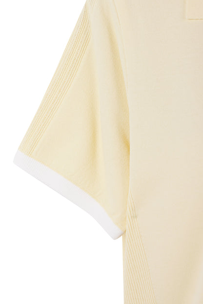 【BOSS GOLF 25SR Woman's】SM W Tipping Point SS Polo Knit / Yellow