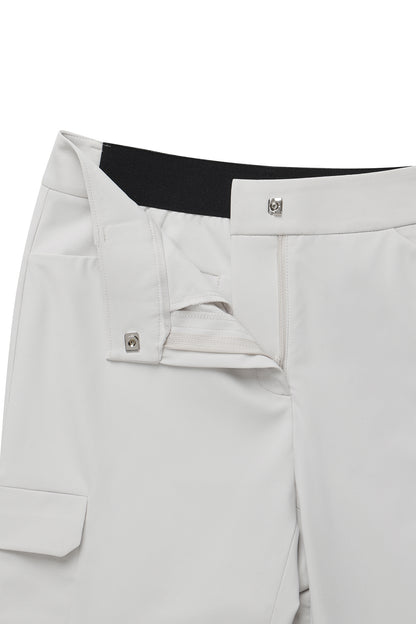 【BOSS GOLF 25SR Woman's】SM W Cargo Straight PT / Almond Milk