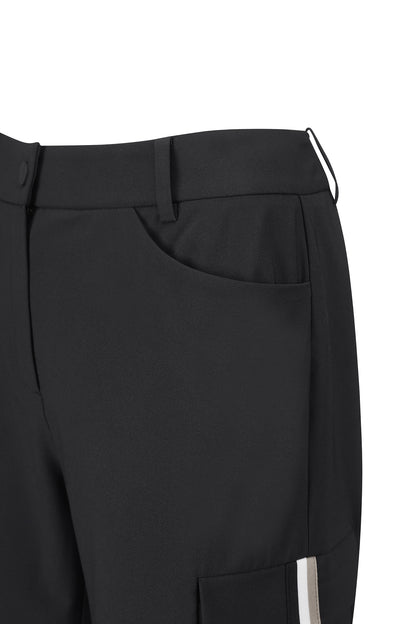 【BOSS GOLF 25SR Woman's】SM W Cargo Straight PT / Black