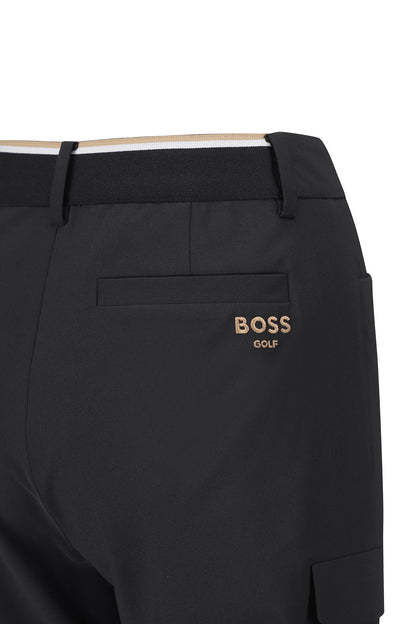 【BOSS GOLF 25SR Woman's】SM W Cargo Straight PT / Black