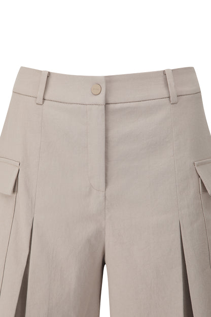 【BOSS GOLF 25SR Woman's】SM W Pleeats Cargo Shorts / Beige