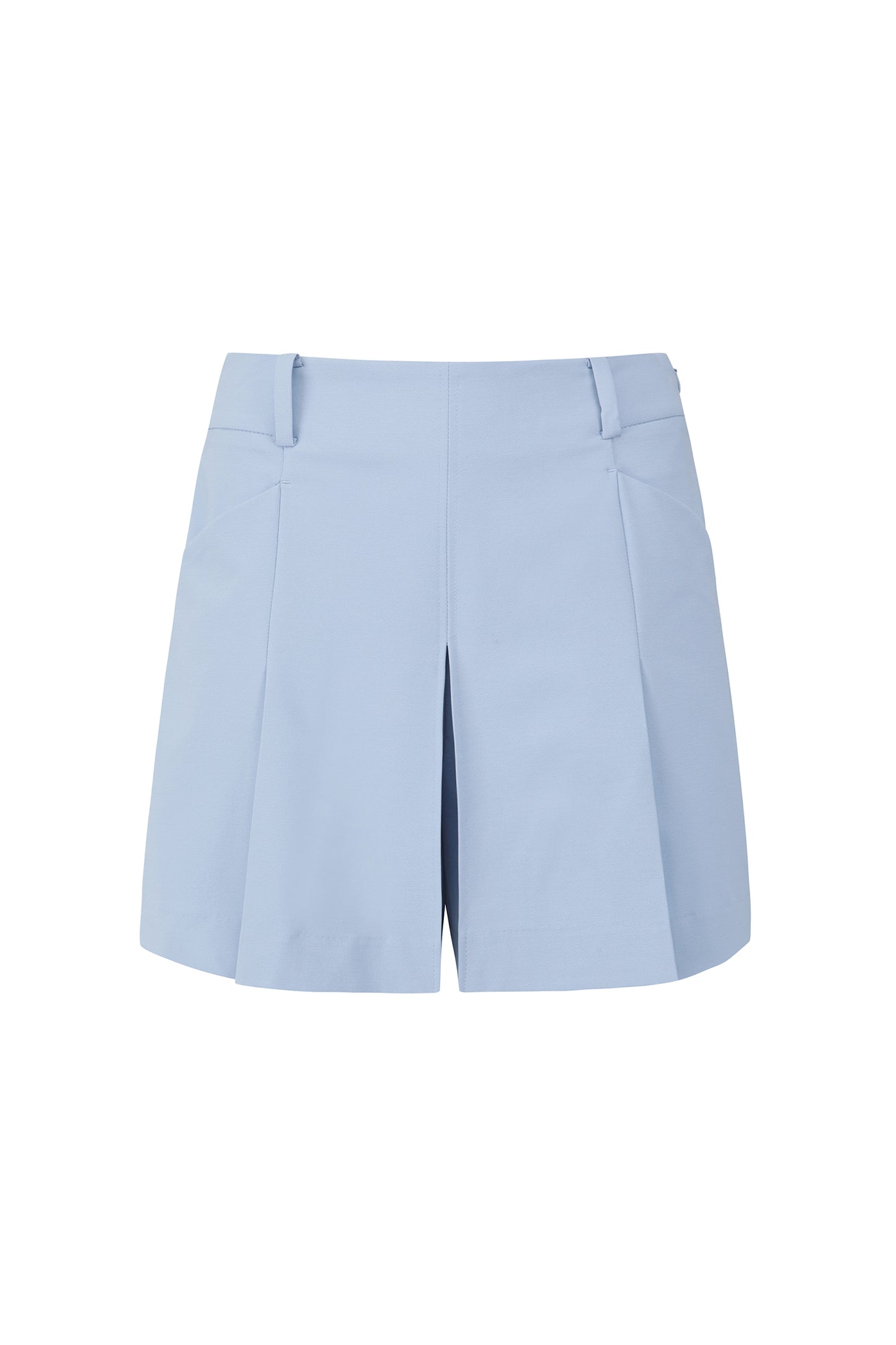 【BOSS GOLF 25SR Woman's】SM W Wide Pleeats Shorts / L/Blue