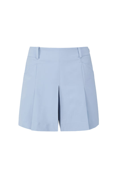 【BOSS GOLF 25SR Woman's】SM W Wide Pleeats Shorts / L/Blue