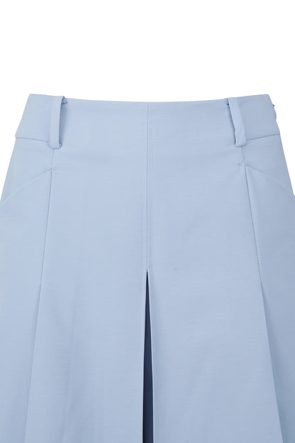 【BOSS GOLF 25SR Woman's】SM W Wide Pleeats Shorts / L/Blue