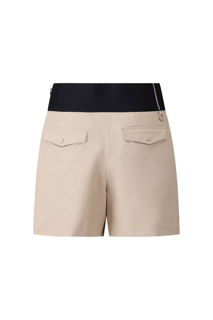 【BOSS GOLF 25SR Woman's】SM W SBG Wide Elastic Shorts / Beige