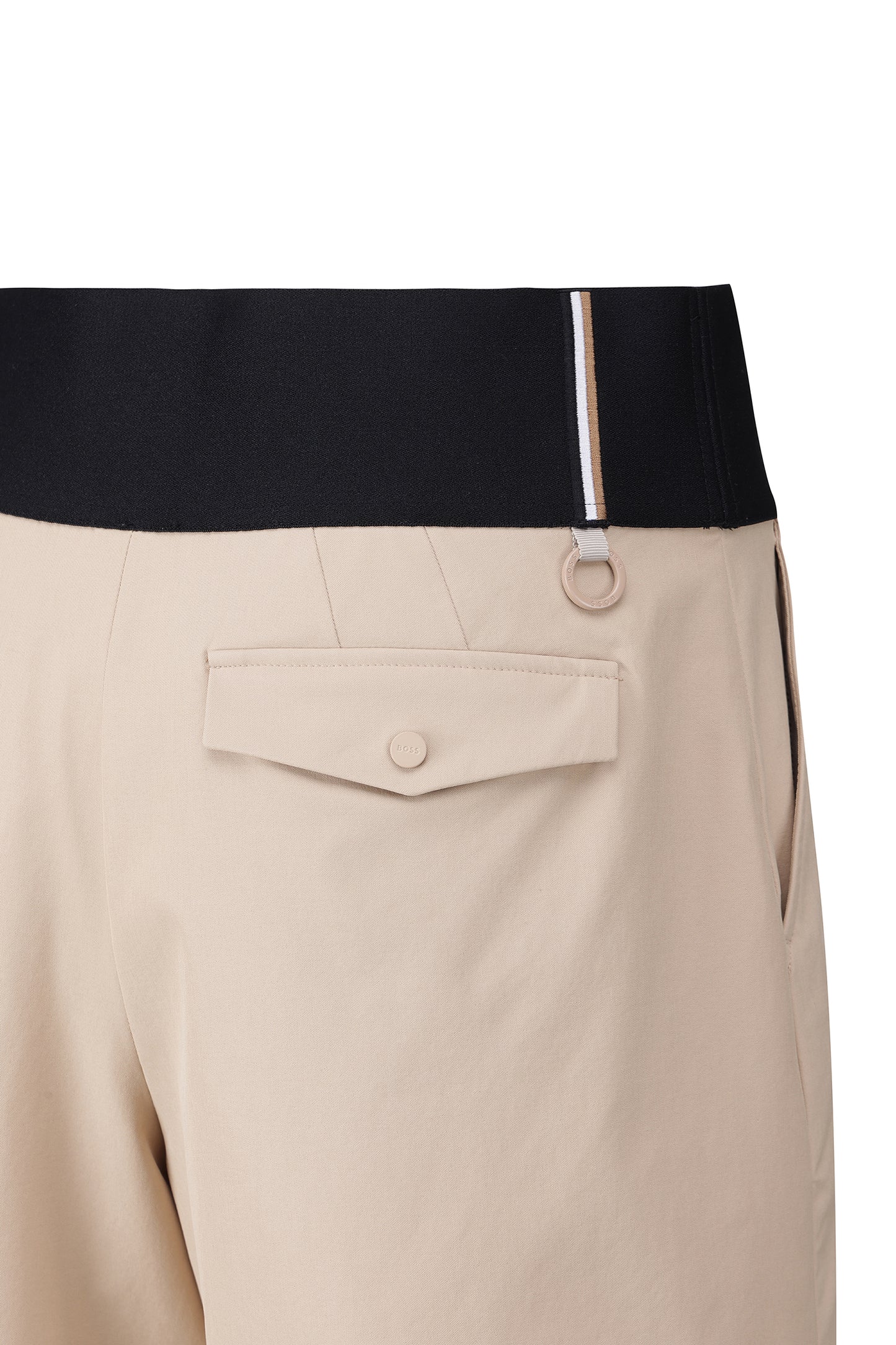 【BOSS GOLF 25SR Woman's】SM W SBG Wide Elastic Shorts / Beige