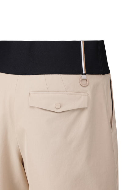 【BOSS GOLF 25SR Woman's】SM W SBG Wide Elastic Shorts / Beige