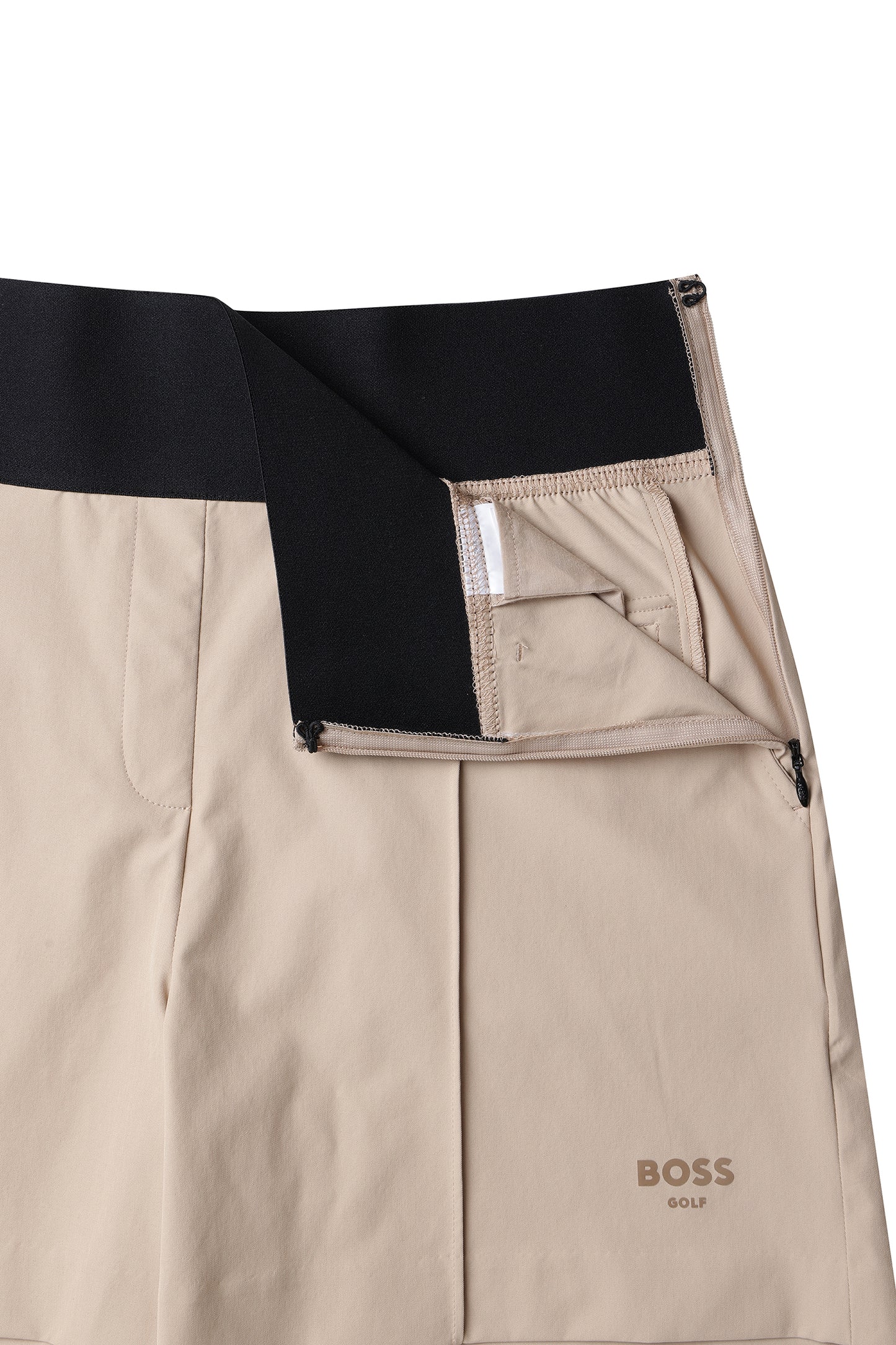 【BOSS GOLF 25SR Woman's】SM W SBG Wide Elastic Shorts / Beige