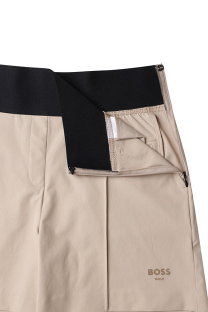 【BOSS GOLF 25SR Woman's】SM W SBG Wide Elastic Shorts / Beige