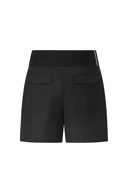 【BOSS GOLF 25SR Woman's】SM W SBG Wide Elastic Shorts / Black