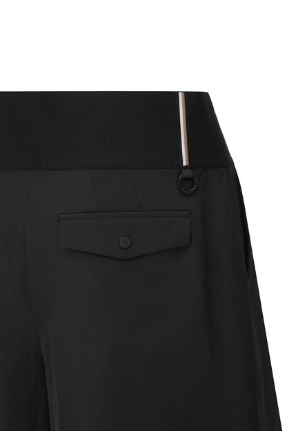 【BOSS GOLF 25SR Woman's】SM W SBG Wide Elastic Shorts / Black