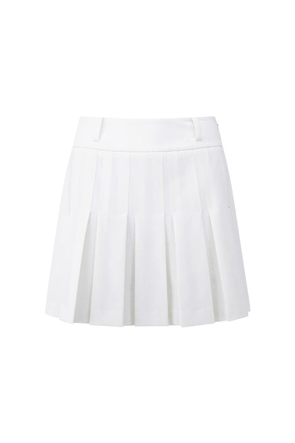 【BOSS GOLF 25SR Woman's】SM W Signature Pleats Skirt / White