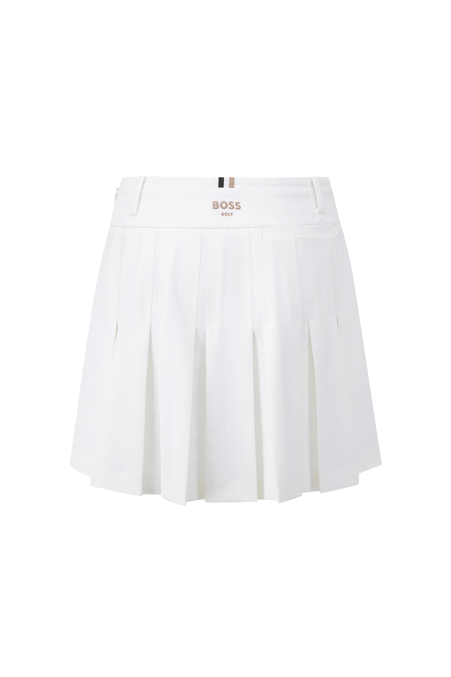 【BOSS GOLF 25SR Woman's】SM W Signature Pleats Skirt / White