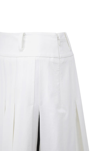 【BOSS GOLF 25SR Woman's】SM W Signature Pleats Skirt / White