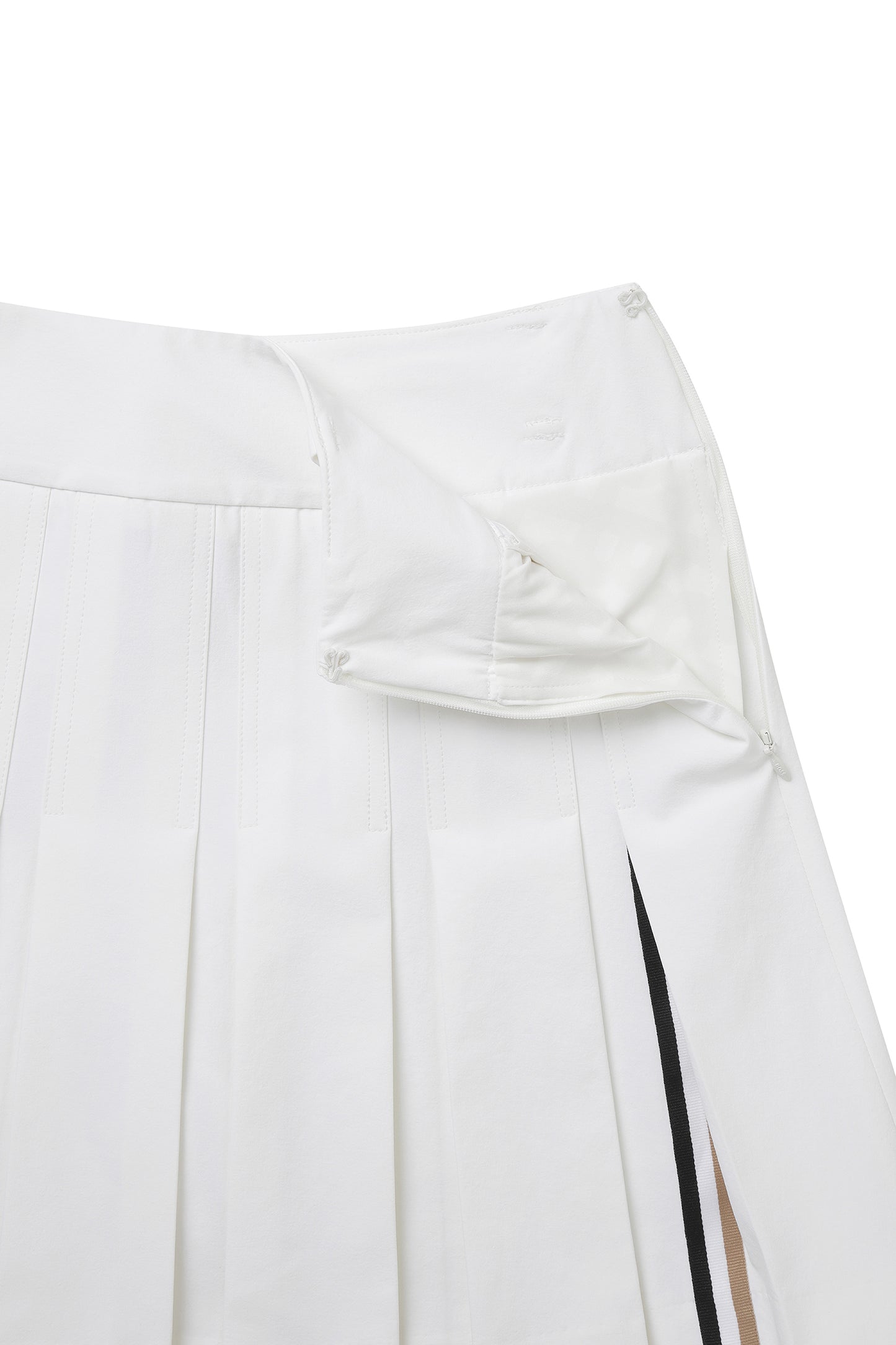 【BOSS GOLF 25SR Woman's】SM W Signature Pleats Skirt / White