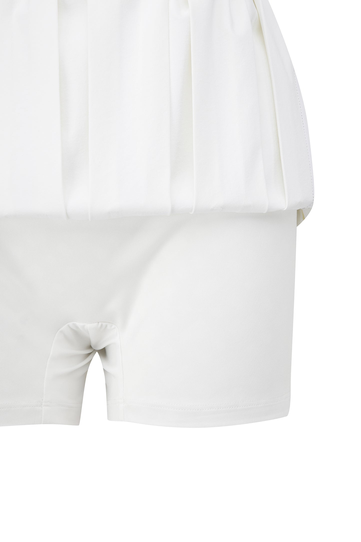 【BOSS GOLF 25SR Woman's】SM W Signature Pleats Skirt / White