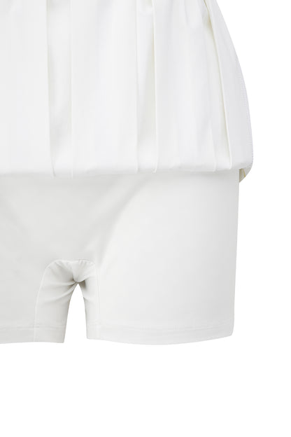 【BOSS GOLF 25SR Woman's】SM W Signature Pleats Skirt / White