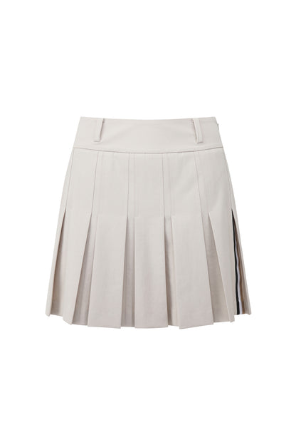 【BOSS GOLF 25SR Woman's】SM W Signature Pleats Skirt / Almond Milk