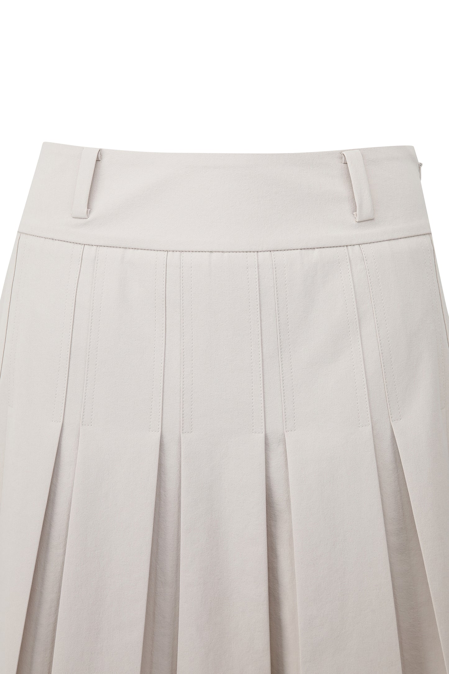 【BOSS GOLF 25SR Woman's】SM W Signature Pleats Skirt / Almond Milk