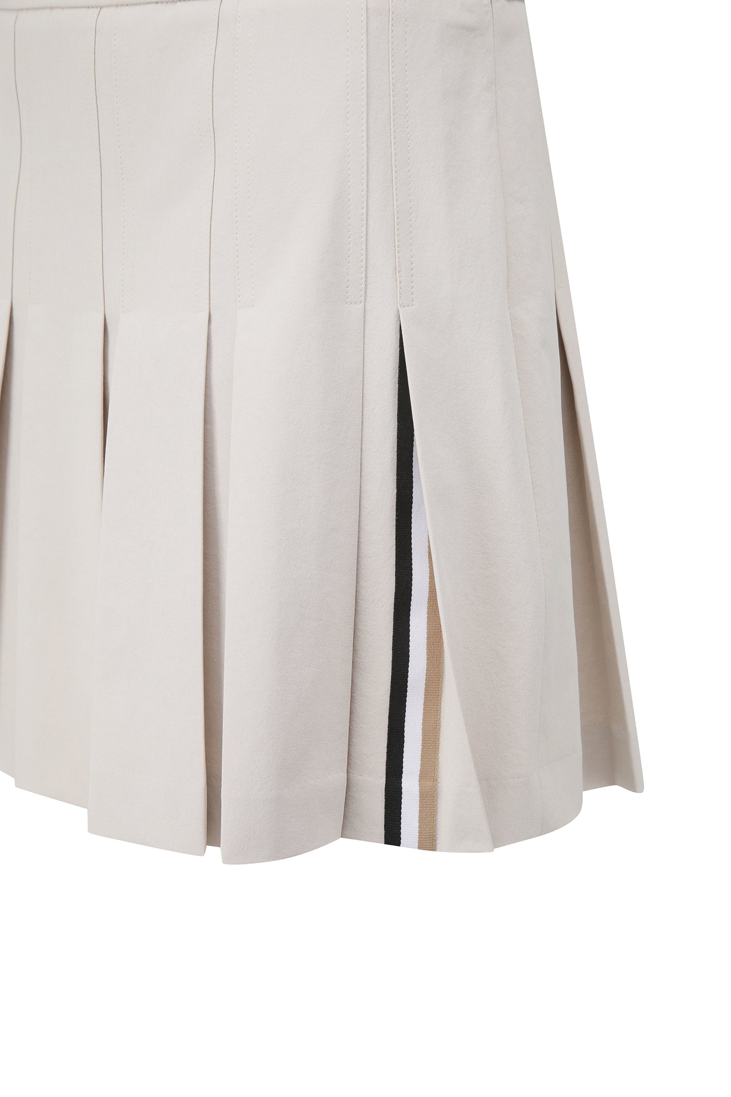 【BOSS GOLF 25SR Woman's】SM W Signature Pleats Skirt / Almond Milk