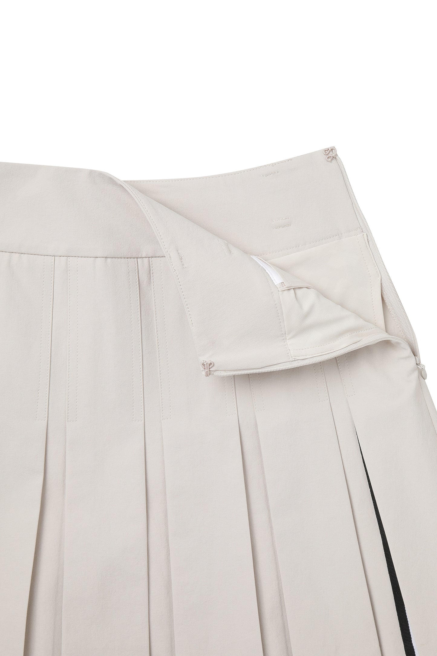 【BOSS GOLF 25SR Woman's】SM W Signature Pleats Skirt / Almond Milk