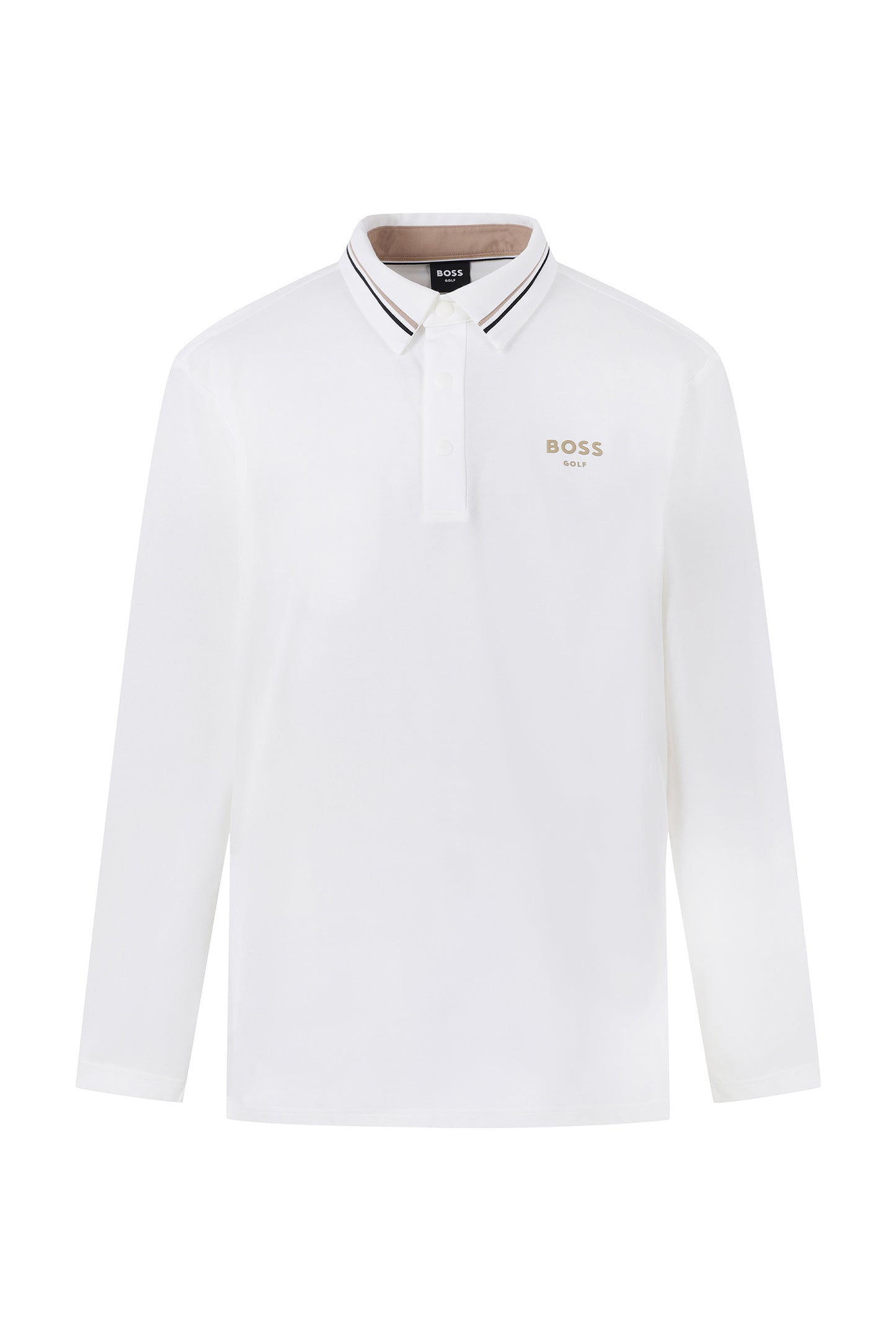 【BOSS GOLF 25SR Men's】SP M BWC Collar Point LS Polo