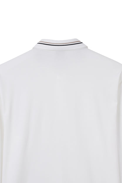 【BOSS GOLF 25SR Men's】SP M BWC Collar Point LS Polo