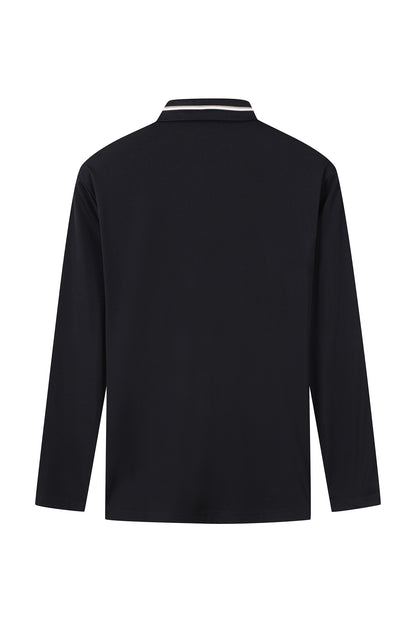 【BOSS GOLF 25SR Men's】SP M BWC Collar Point LS Polo