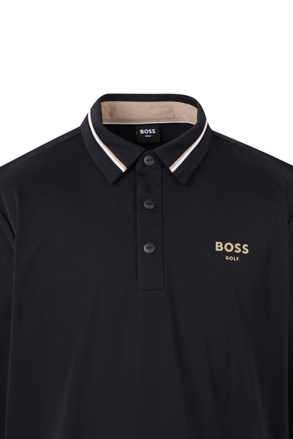 【BOSS GOLF 25SR Men's】SP M BWC Collar Point LS Polo