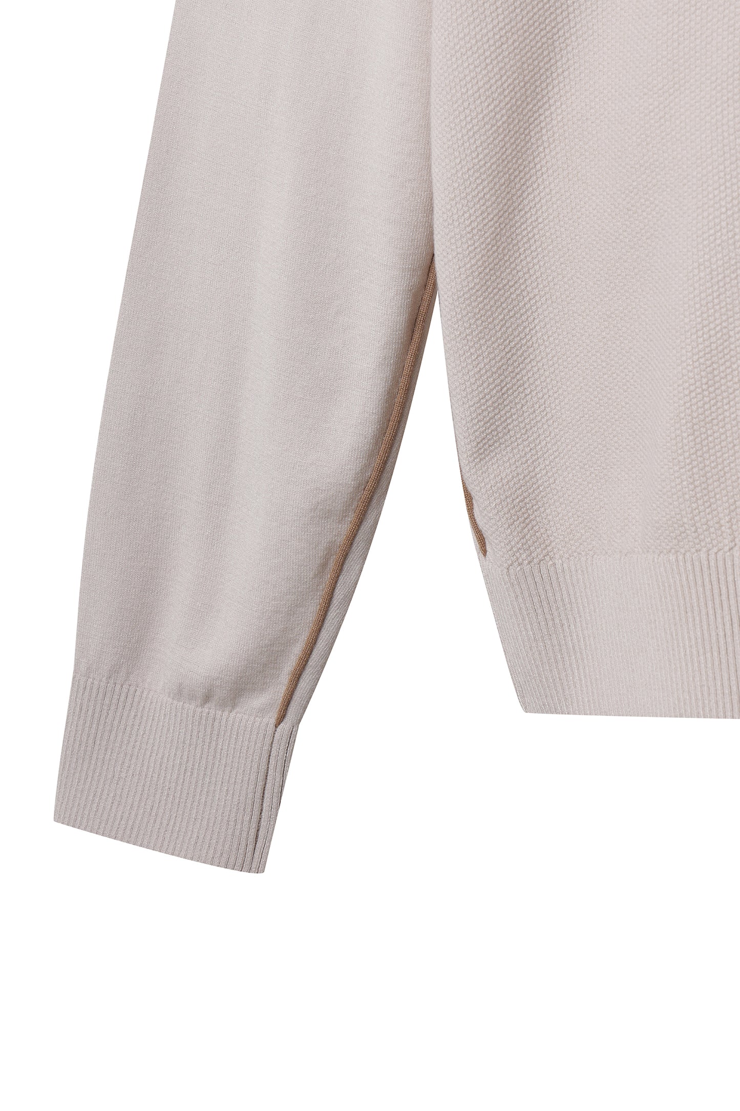 【BOSS GOLF 25SR Men's】SP M BWC R-neck Sweater / beige