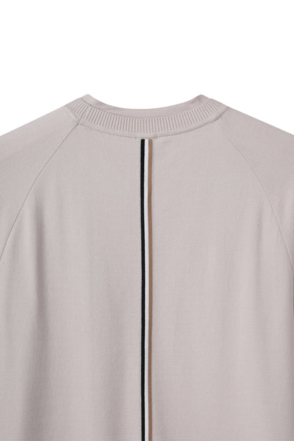 【BOSS GOLF 25SR Men's】SP M BWC R-neck Sweater / beige