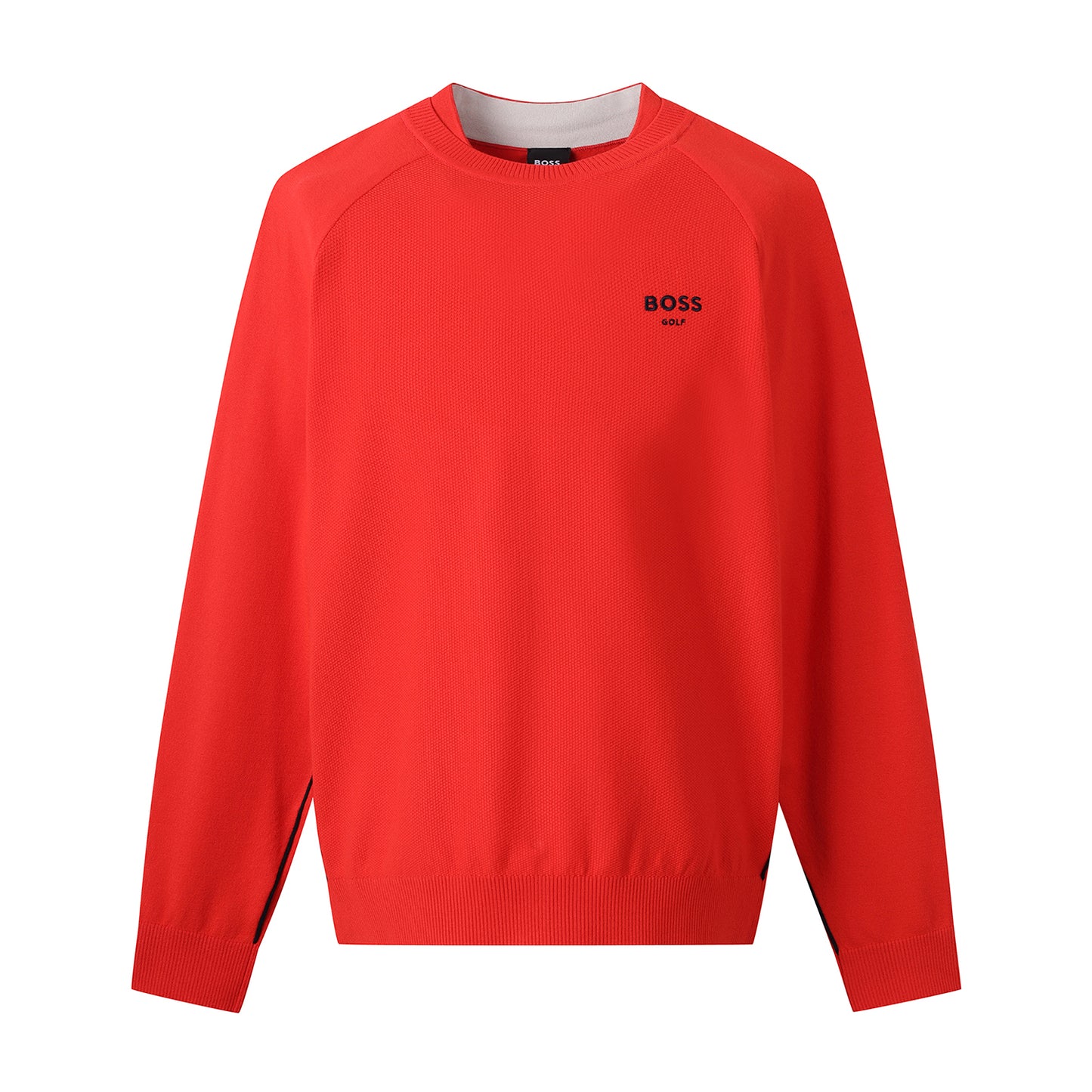 【BOSS GOLF 25SR Men's】SP M BWC R-neck Sweater / beige