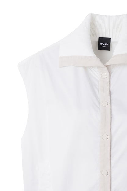 【BOSS GOLF 25SR Woman's】SP W Knit Hybrid VT / White