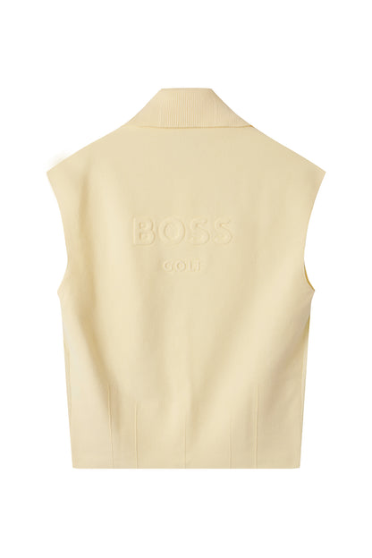 【BOSS GOLF 25SR Woman's】SP W Knit Hybrid VT / Yellow