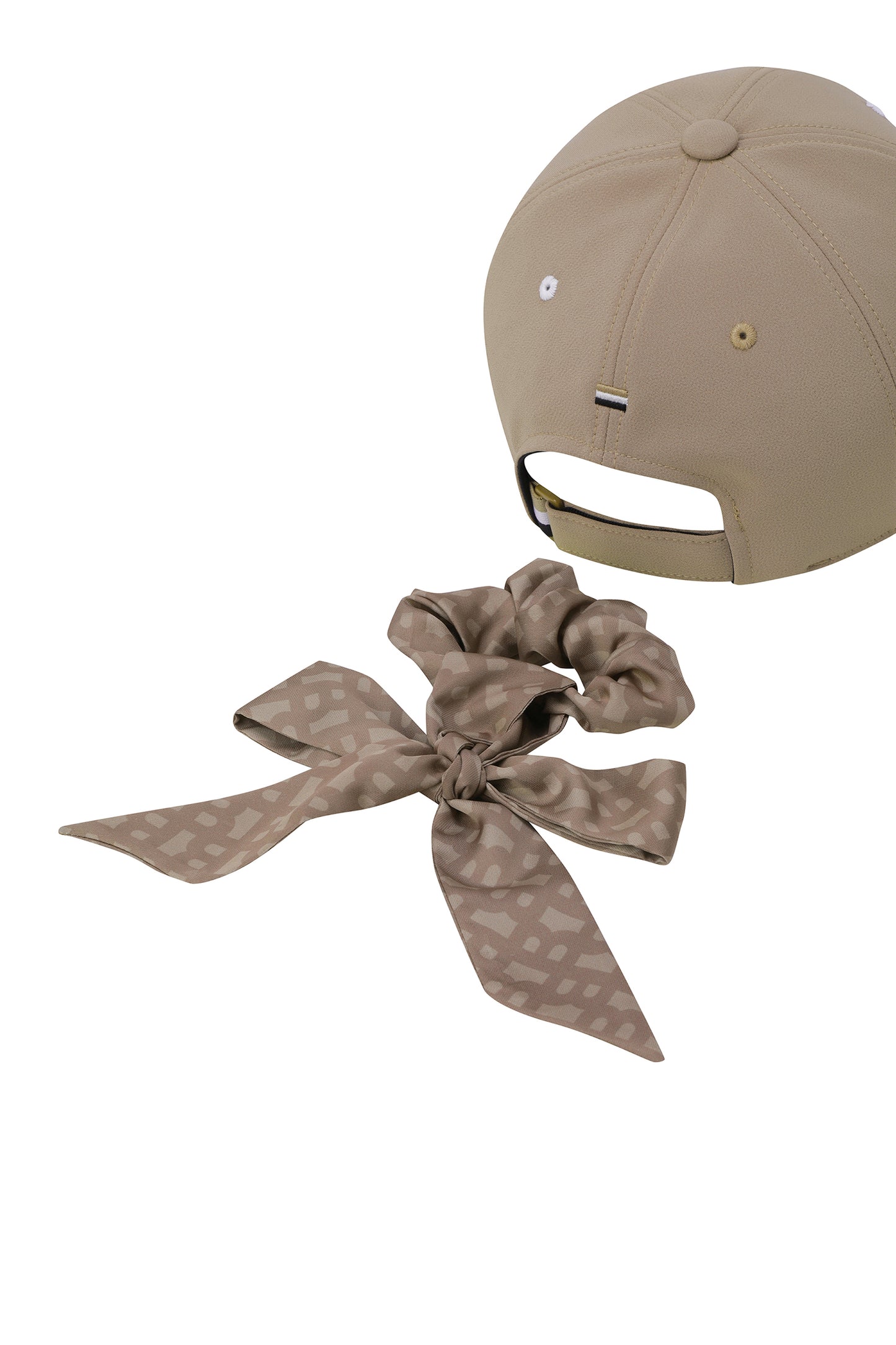 【BOSS GOLF 25SR Woman's】W Scrunchie Cap / Camel