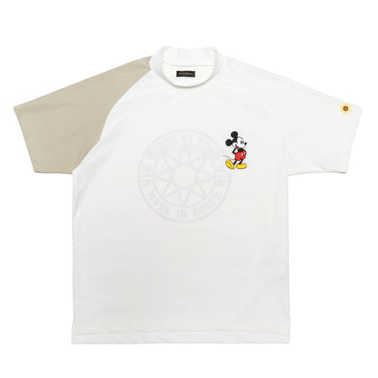 【MADE IN WORLD GOLF'25SS 】Mickey Mouse Raglan Sleeve  Mock Neck (MEN'S)
