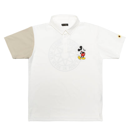 【MADE IN WORLD GOLF'25SS 】Mickey Mouse Short Sleeve Polo(MEN'S)
