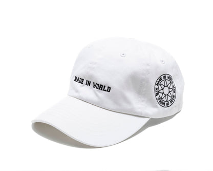 logo twill CAP white