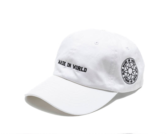 logo twill CAP white