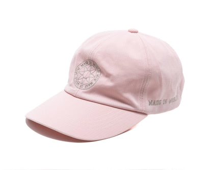 circle logo mesh CAP pink