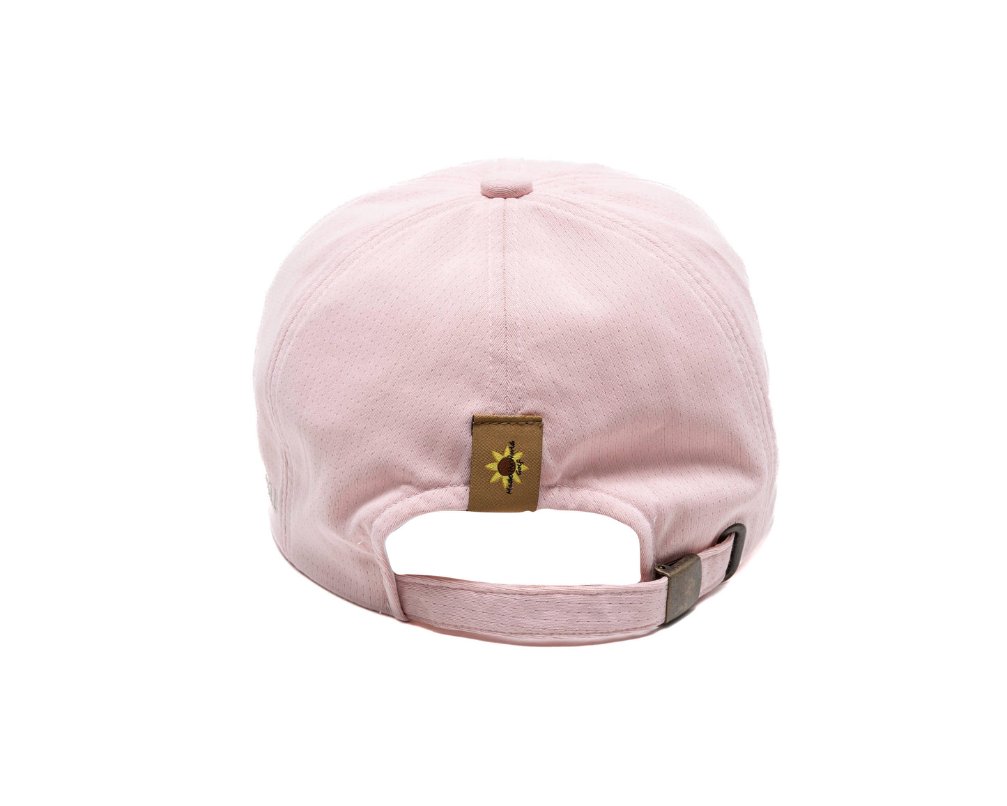 circle logo mesh CAP pink