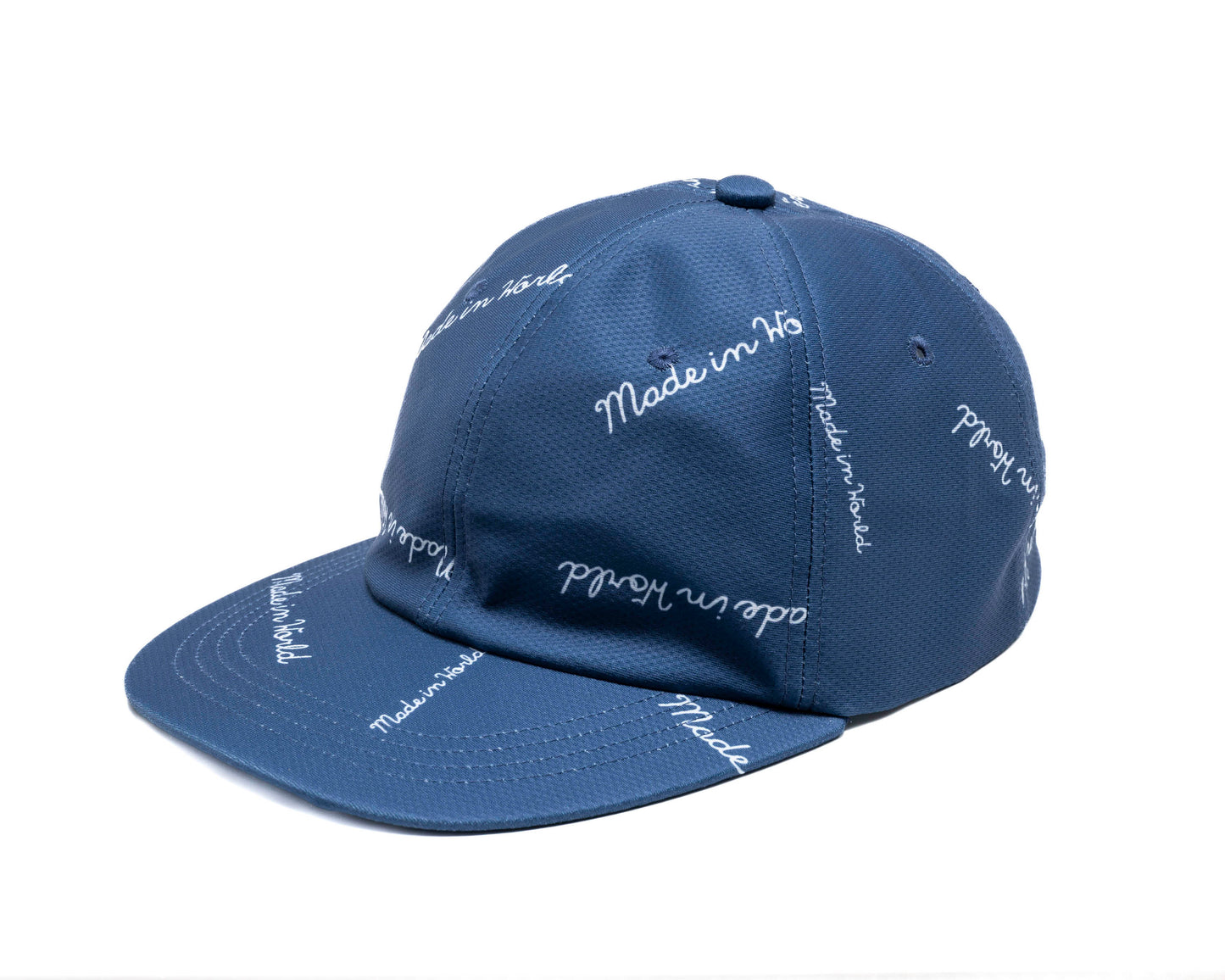 patterned mesh CAP blue