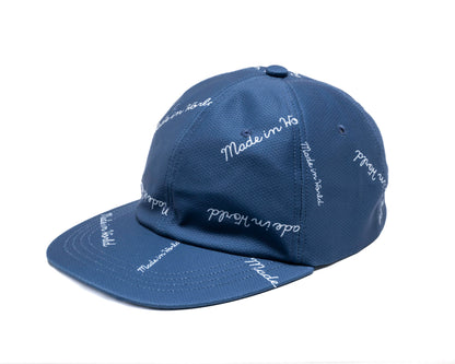 patterned mesh CAP blue