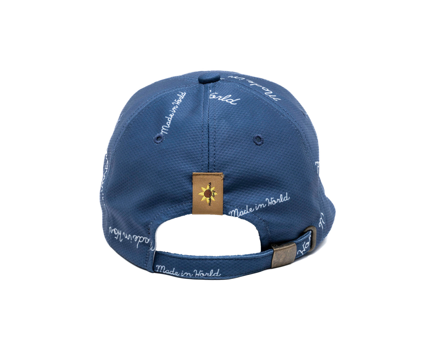 patterned mesh CAP blue